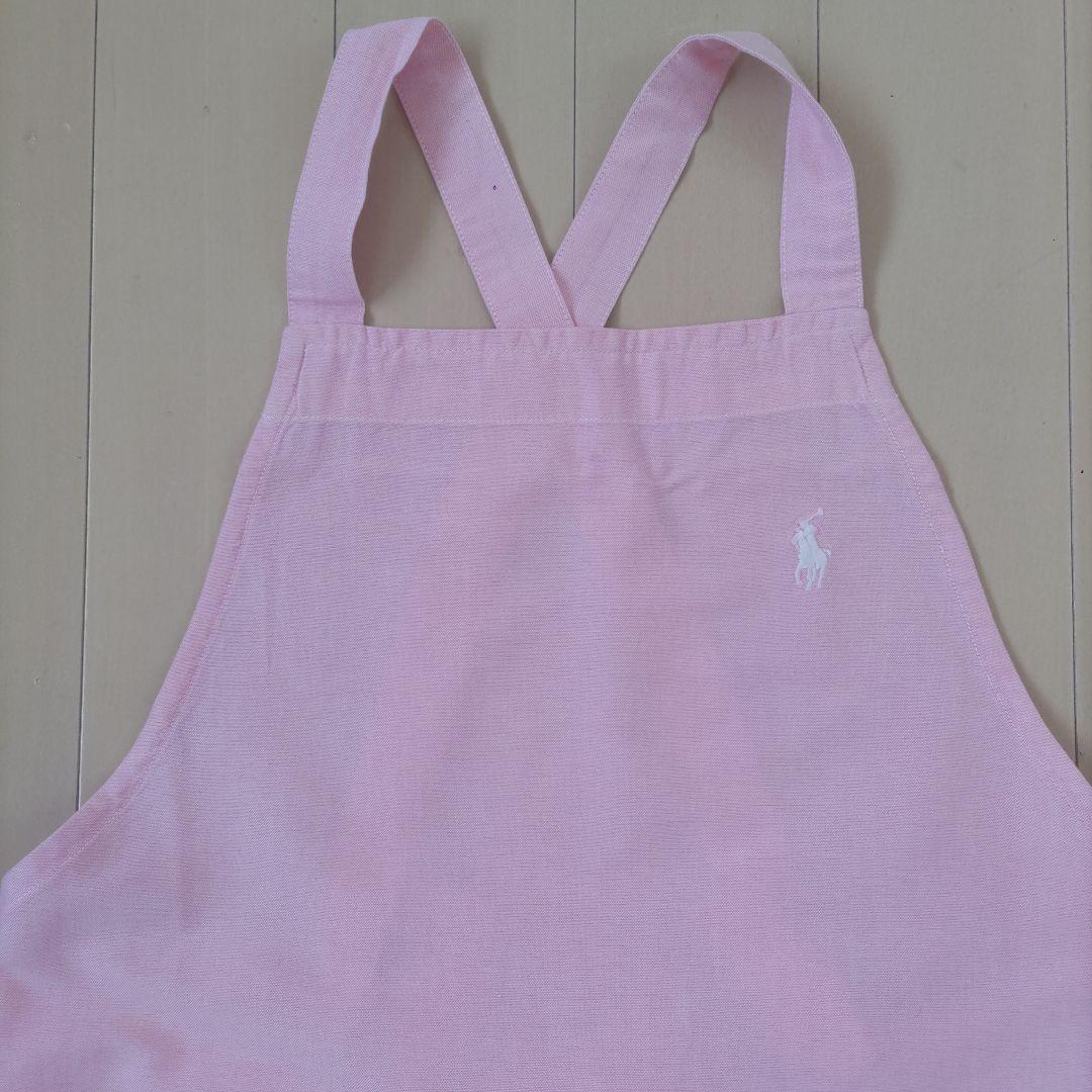 ラルフローレン RALPHLAUREN コットン エプロン ピンク 2枚