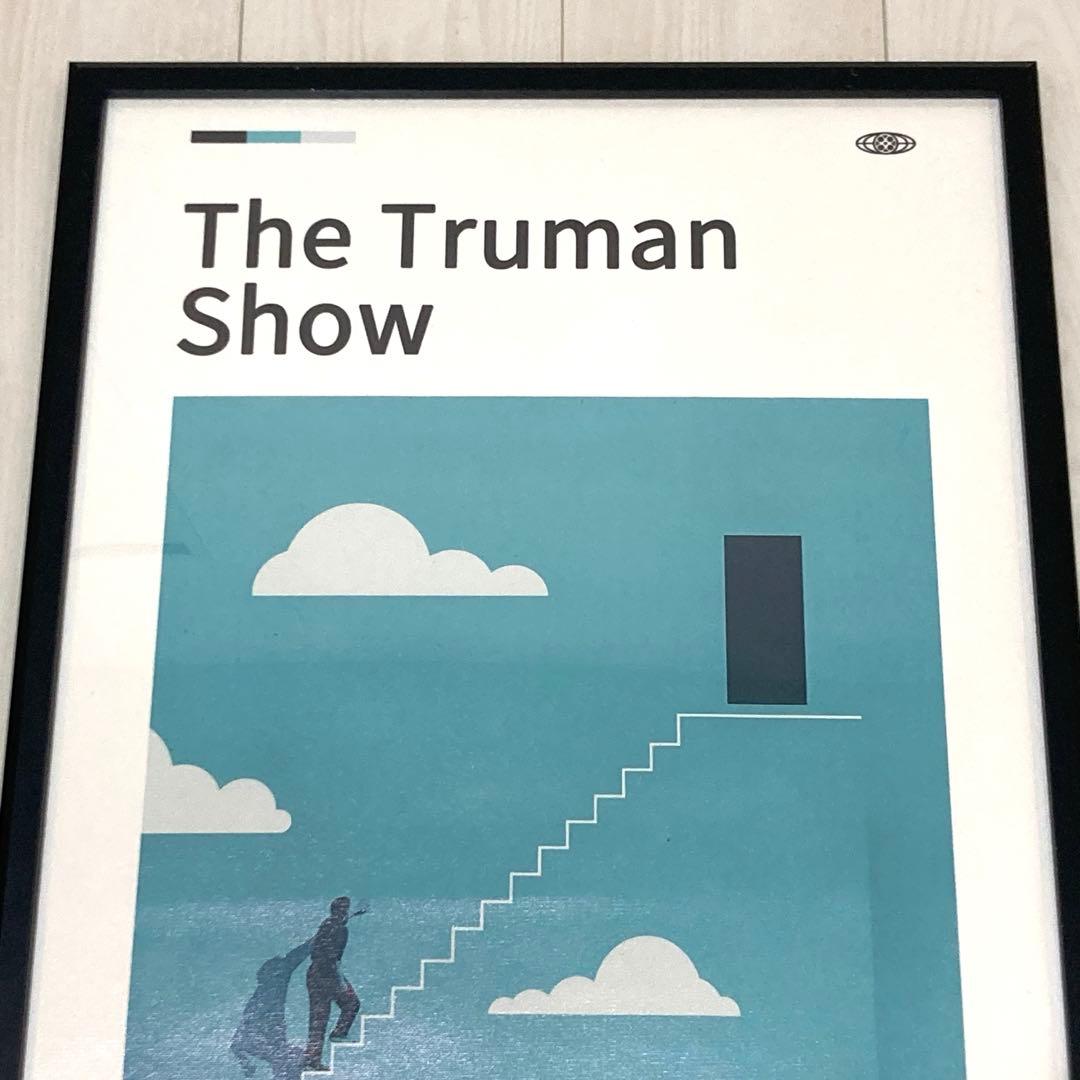 【額縁付き】トゥルーマンショー 映画 A2ポスター