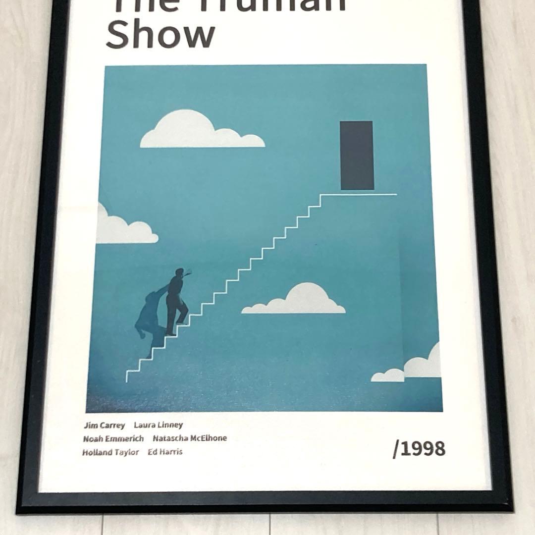 【額縁付き】トゥルーマンショー 映画 A2ポスター