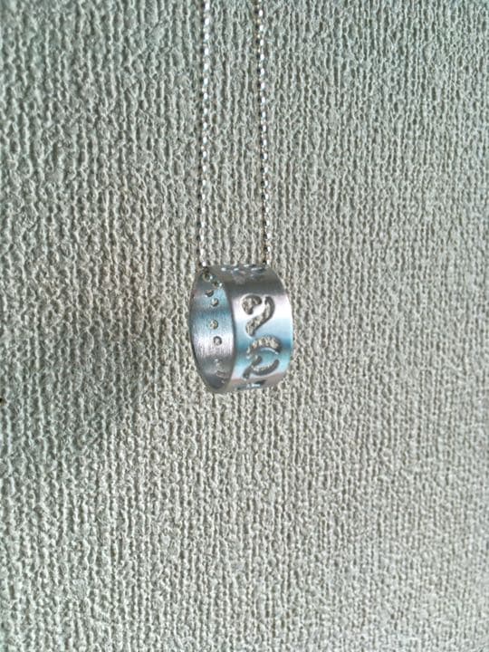 肉球+ネームリング 試作品 aQua