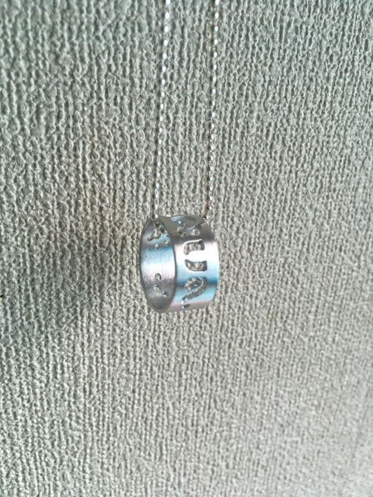 肉球+ネームリング 試作品 aQua