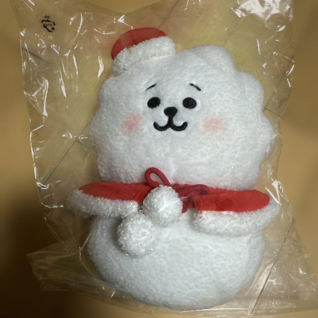 【BT21】 雪だるまぬいぐるみ　公式
