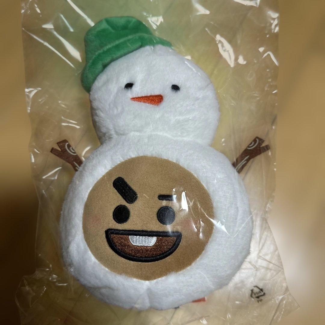 【BT21】 雪だるまぬいぐるみ　公式
