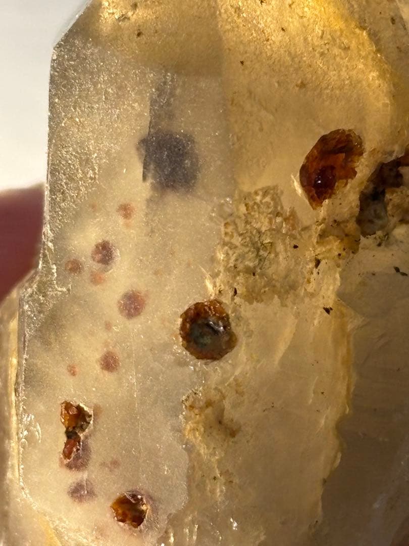 お取置き　レア　スペサルティンガーネットインシトリン　82g 天然石