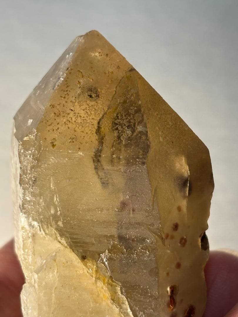 お取置き　レア　スペサルティンガーネットインシトリン　82g 天然石