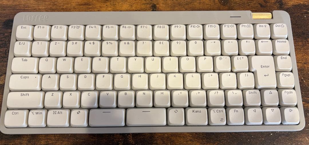 LOFREE FLOW LITE JIS グレー 専用ケース付き