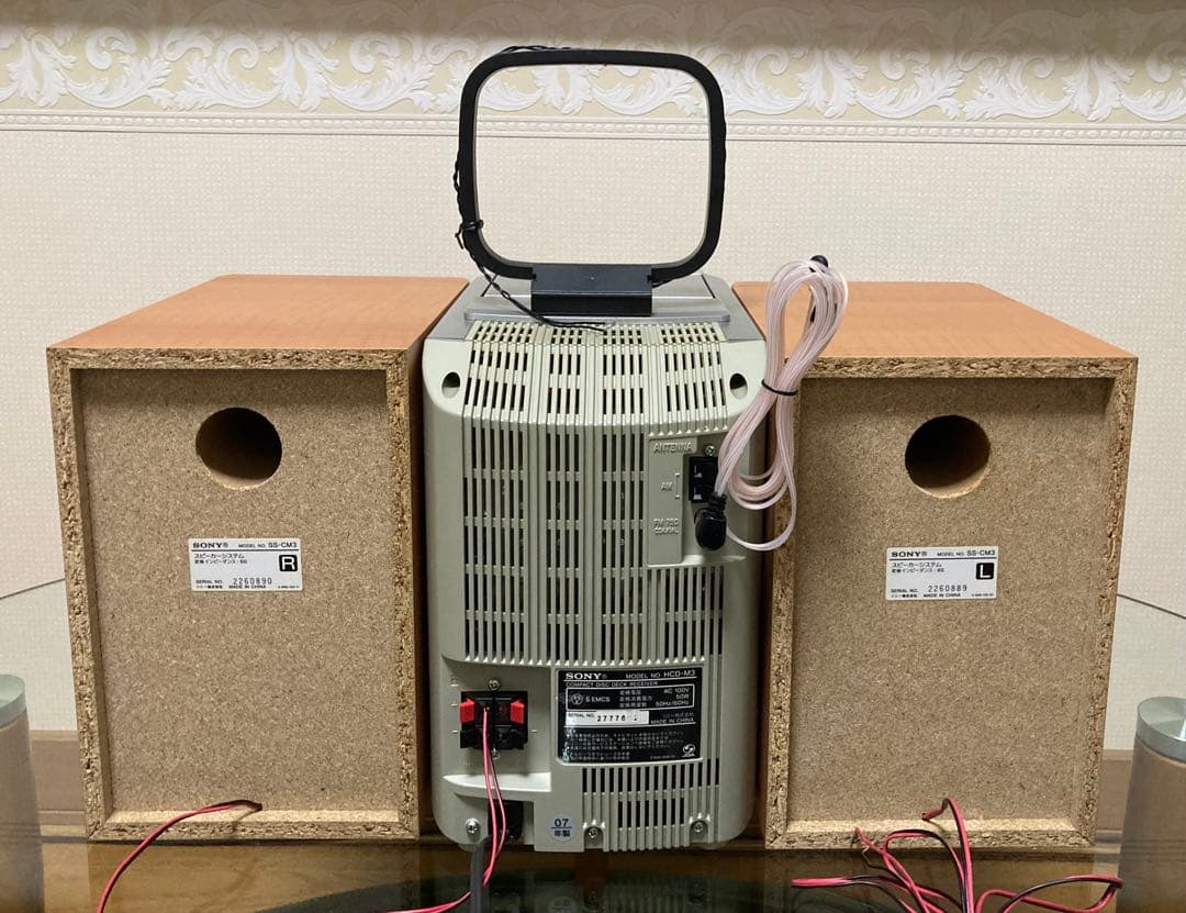 【希少メンテナンス可動品】SONY・オールインワン HCD-M3【美品】