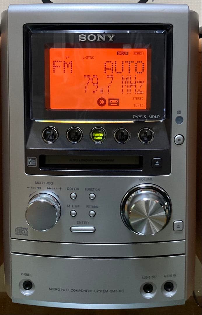 【希少メンテナンス可動品】SONY・オールインワン HCD-M3【美品】