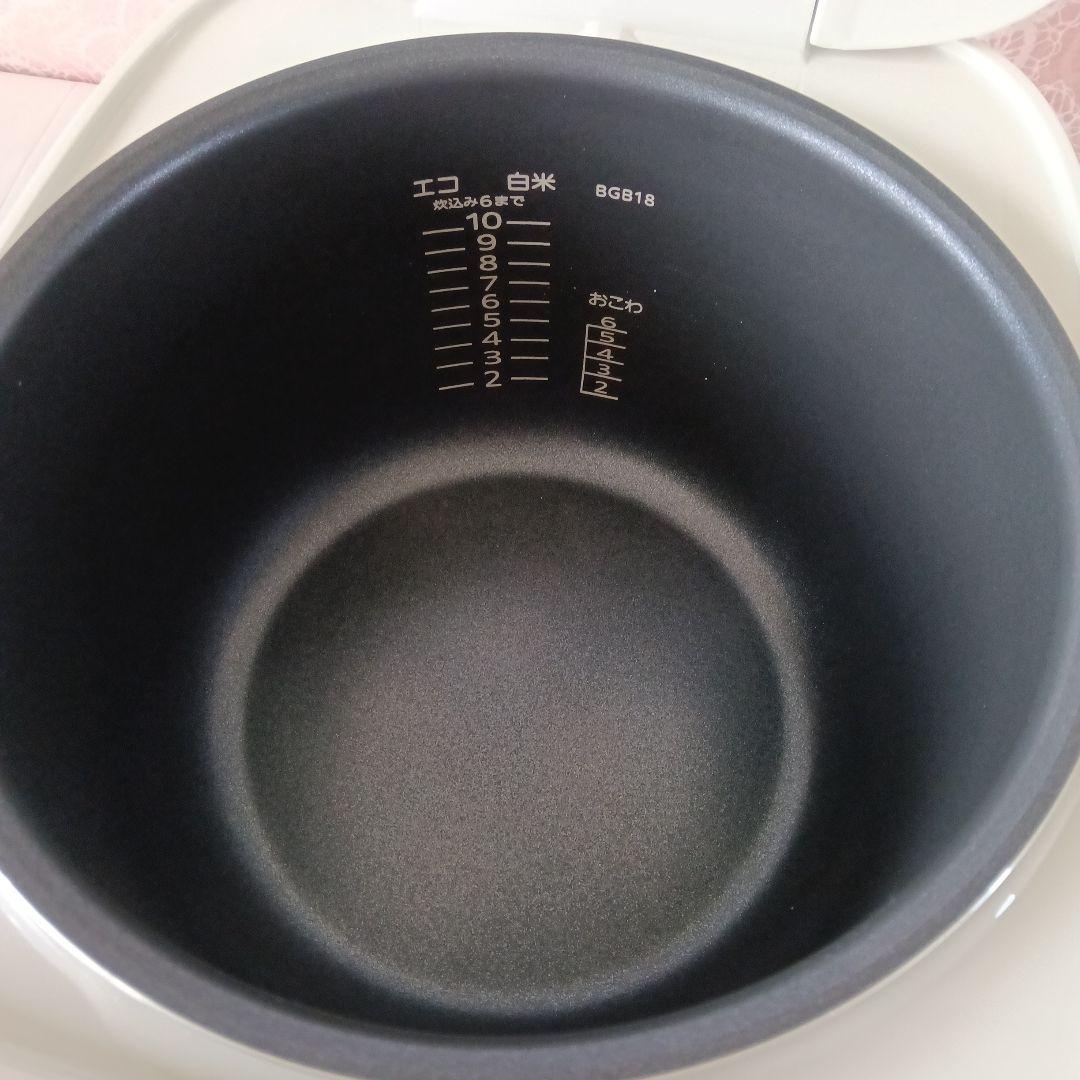 TIGER 炊飯器 BG18 予約機能付き