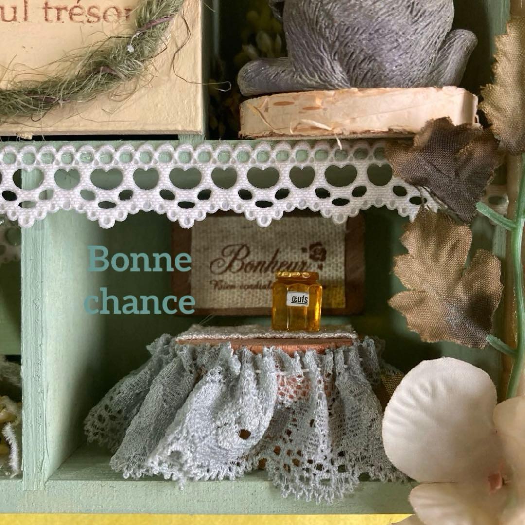 イースターリース　ドールハウス　ナチュラルリース　ハンドメイド　インテリア　家