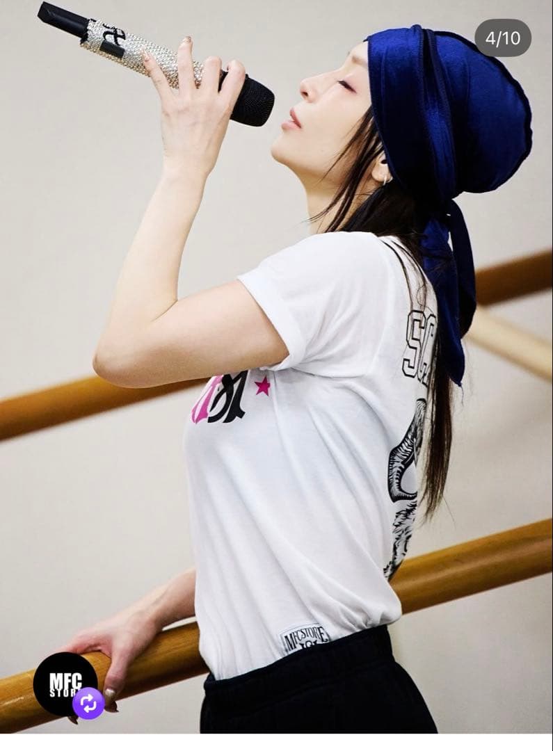 浜崎あゆみ　ツアー　2026 mfc ブラック　XL