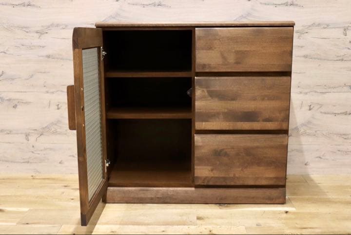 GMFK541A○隈木工所 フレスコ キャビネット 収納棚 チェスト リビング収