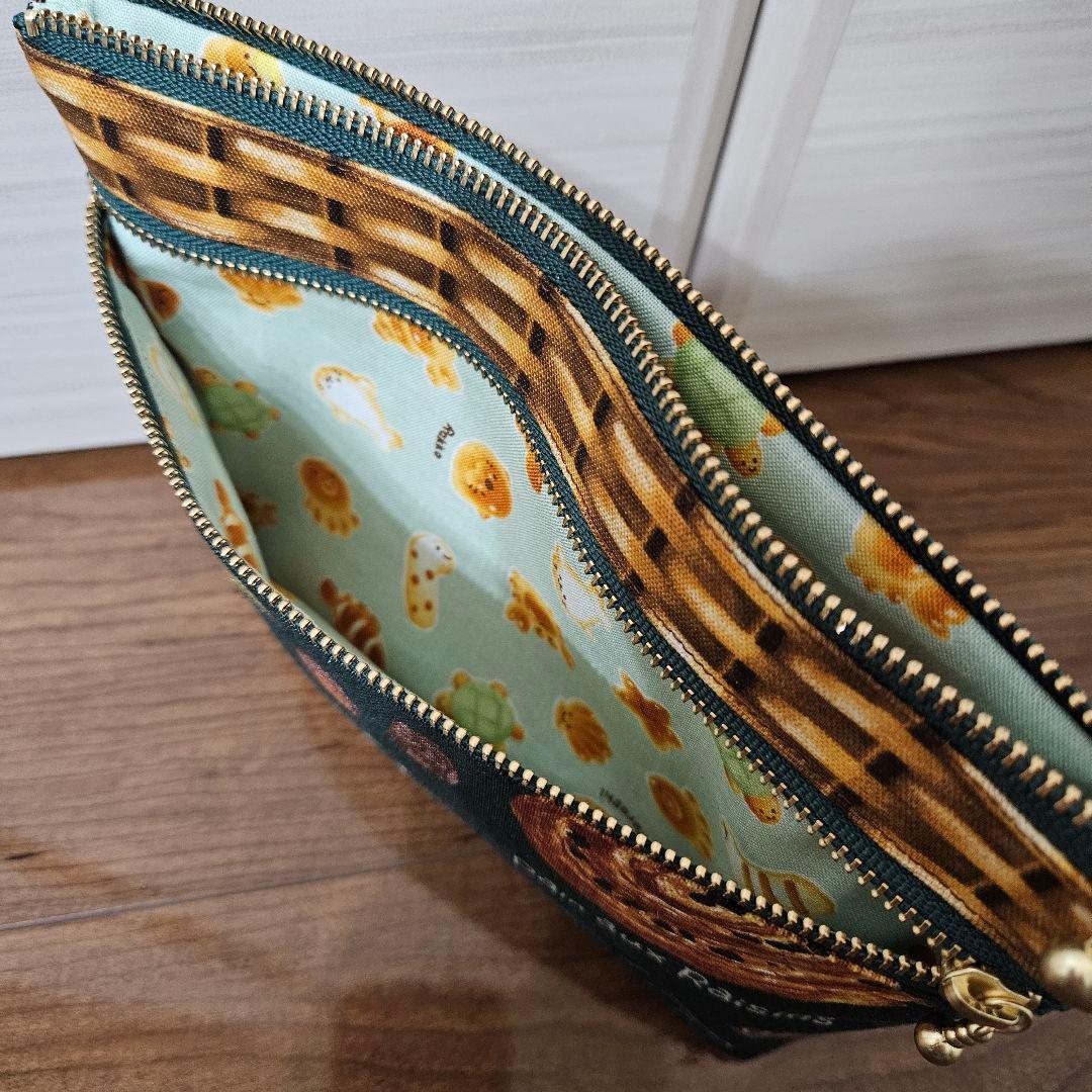 専用　おまとめ　ポーチセット　パン　グリーン