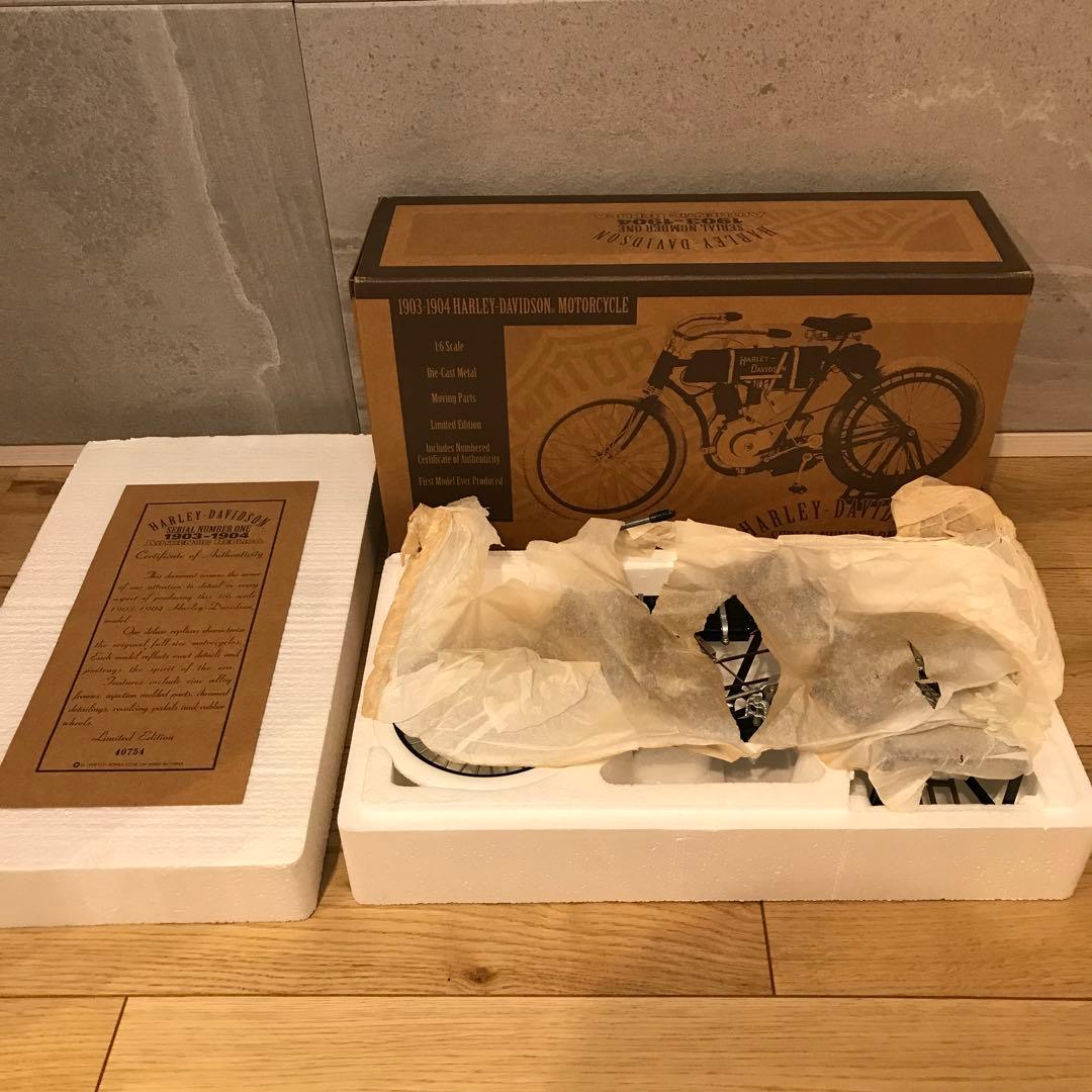 歴史的名作米国バイクメーカーシリアル番号入り初代ハーレーダビッドソン レプリカ