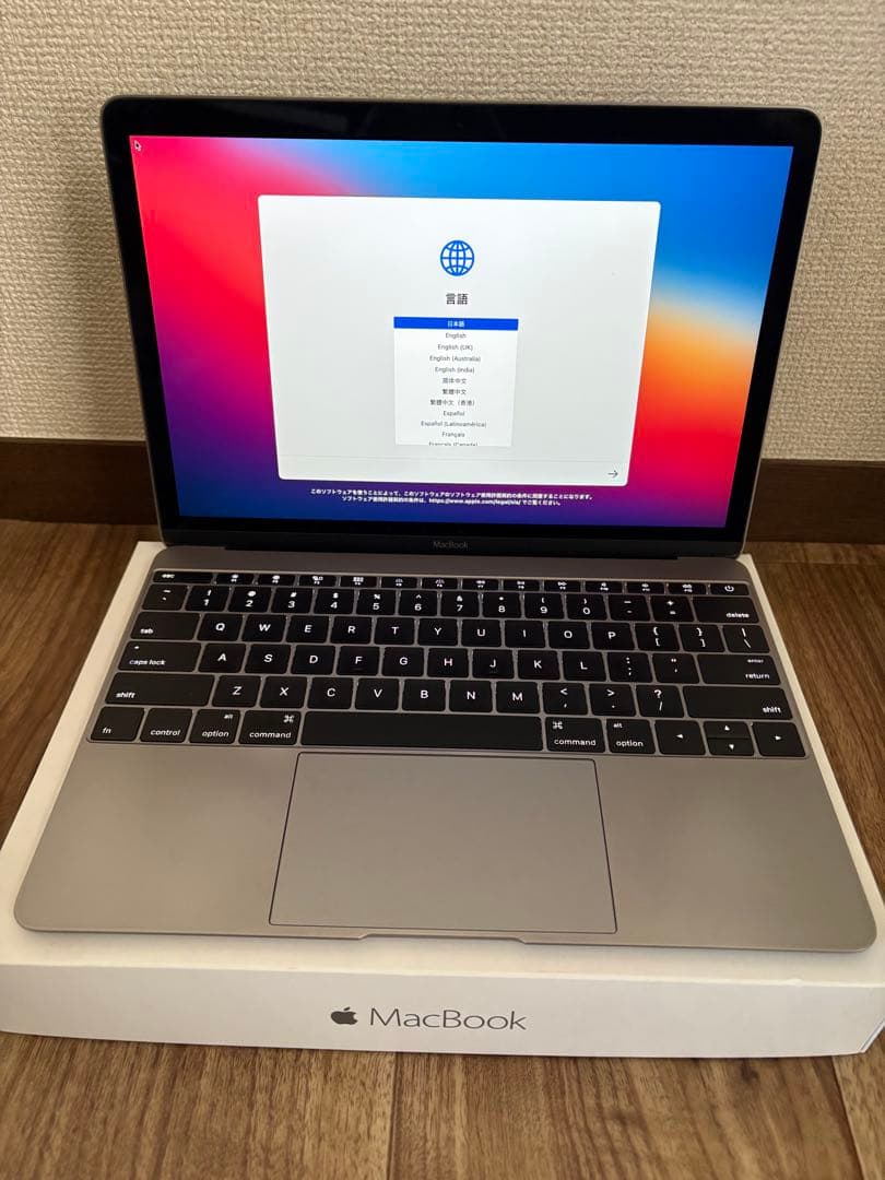 Apple MacBook (Retina,12インチ,Early 2015)