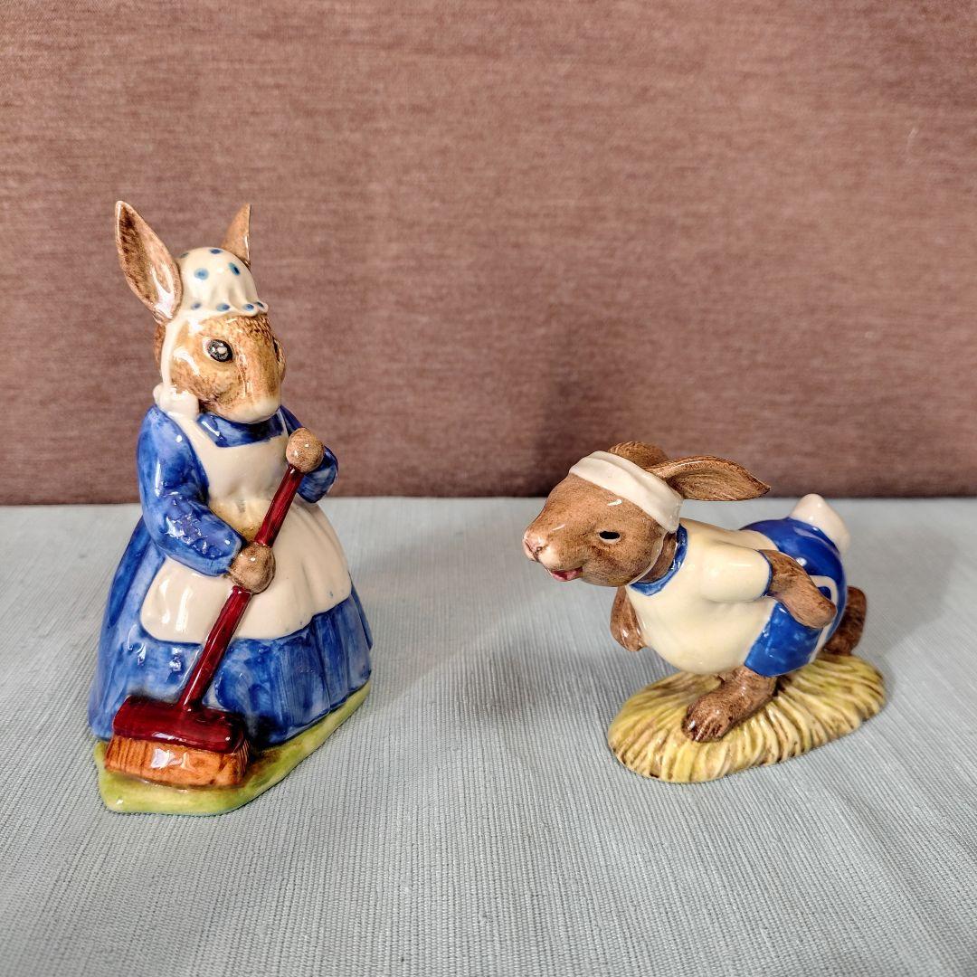 専用台座付ピーターラビット仲間5個セット品