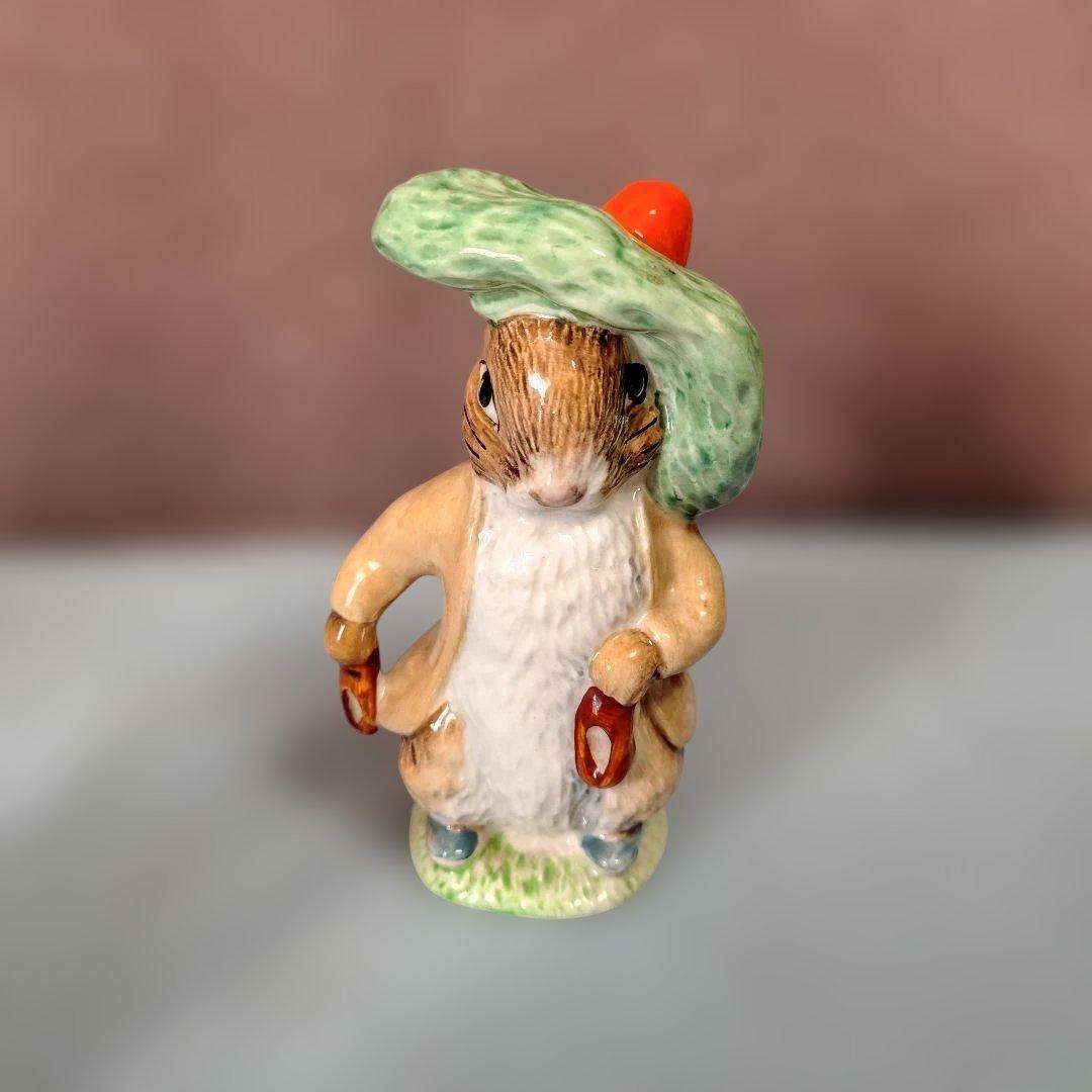 専用台座付ピーターラビット仲間5個セット品