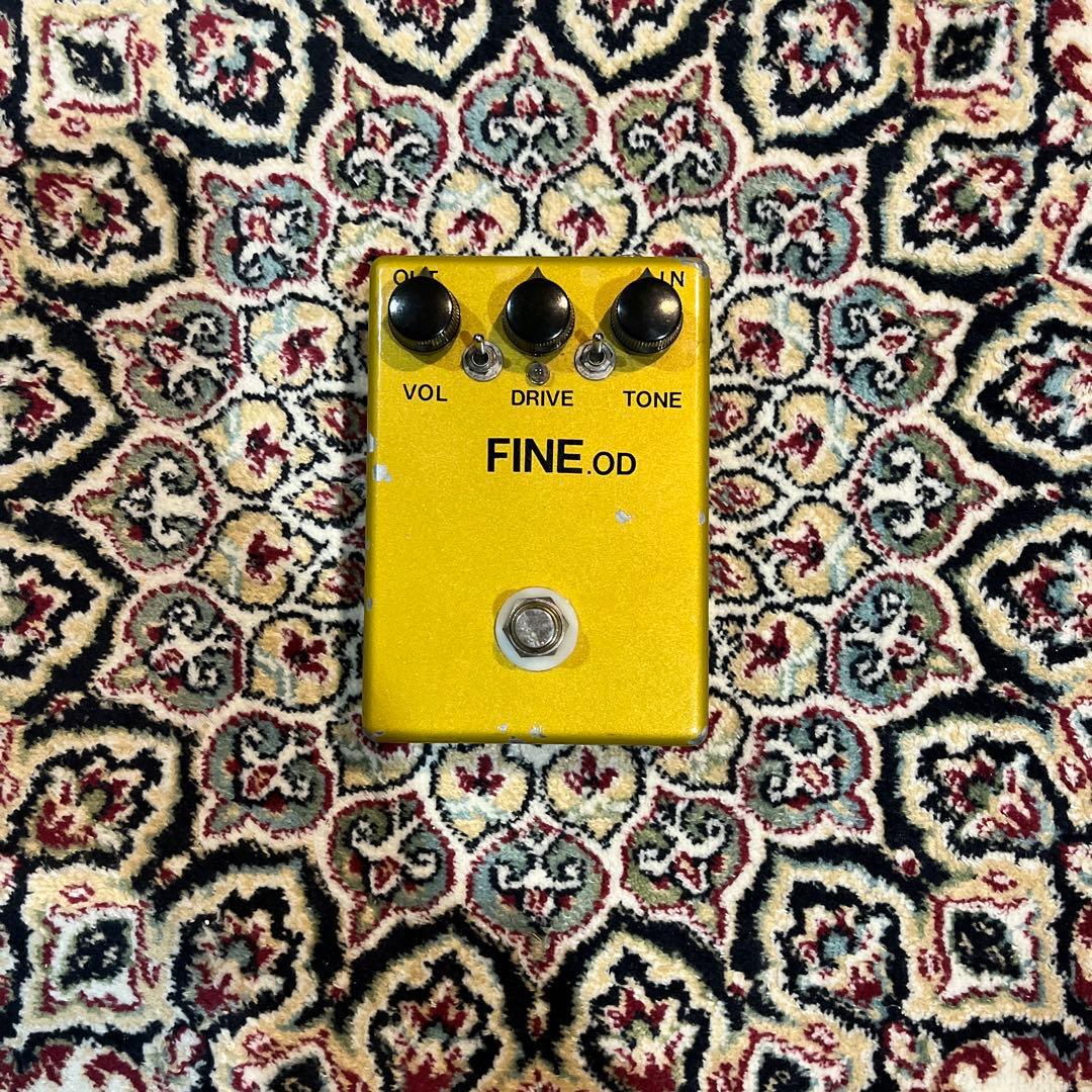 【説明書付】FINE.OD オーバードライブペダル　エフェクター