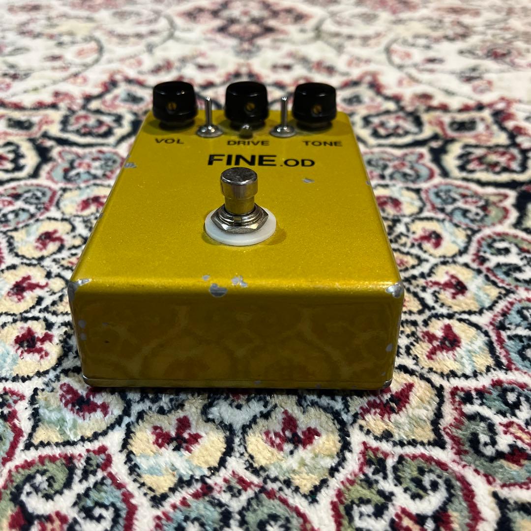 【説明書付】FINE.OD オーバードライブペダル　エフェクター