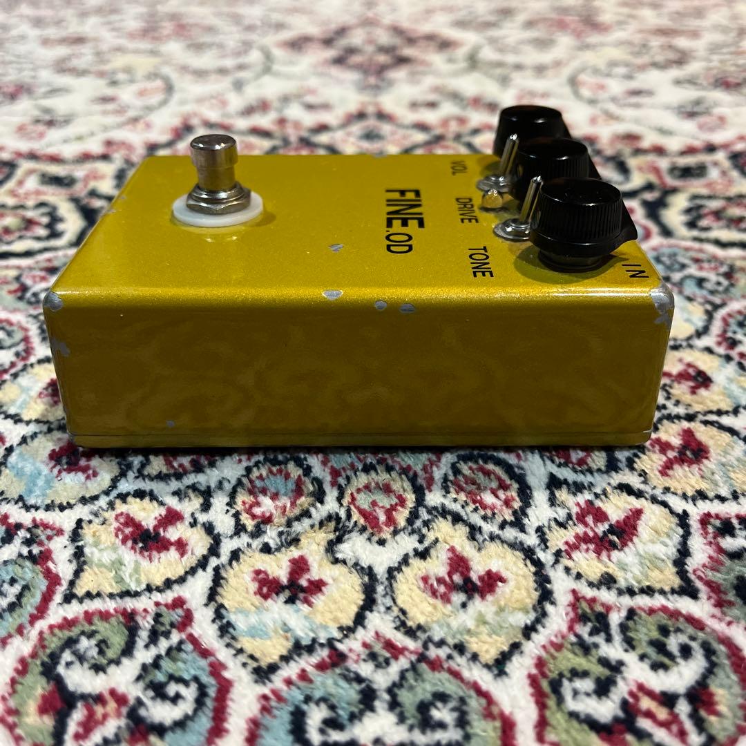 【説明書付】FINE.OD オーバードライブペダル　エフェクター