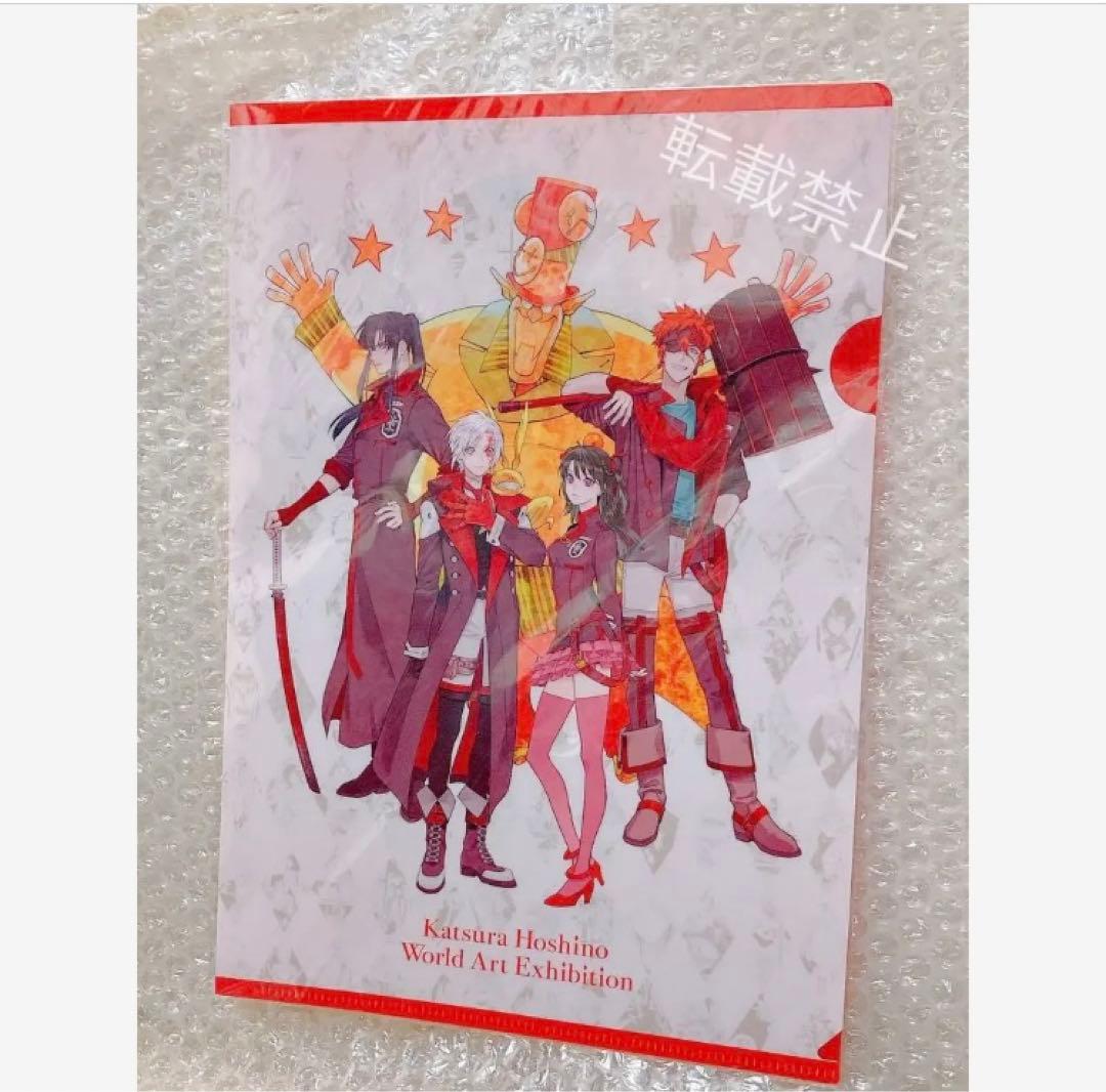 D.Gray-man原画展　クリアファイル　チケットケース　ディーグレ　神田ユウ
