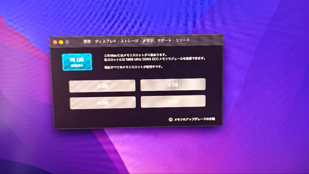 Apple Mac Pro (ブラック) 本体と電源ケーブル