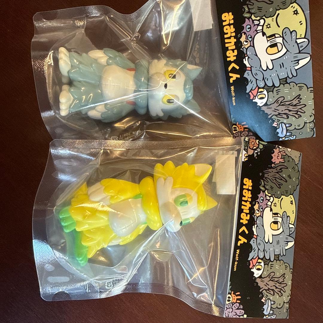 ま*ら様 即購入⭕️あらいきりこ ソフビ おおかみくん 2体セット スタンダード