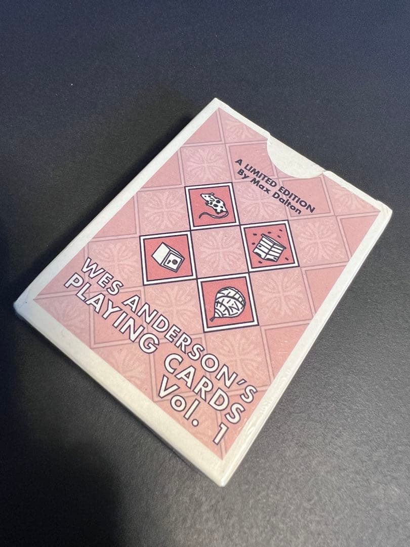 【限定•未開封】ウェスアンダーソン トランプ Vol.1 希少 レア 即完売品