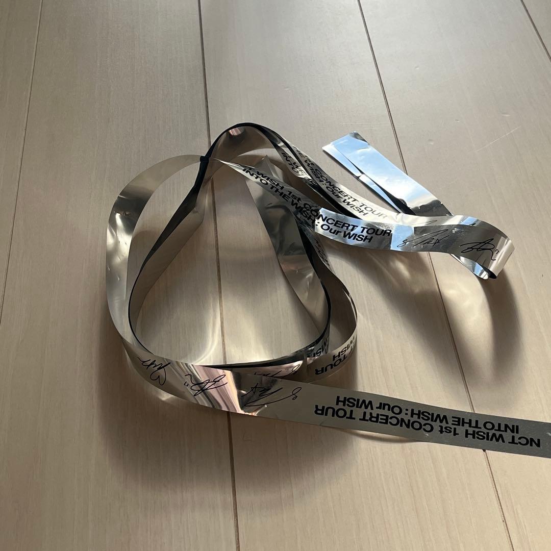 NCT WISH ペンライト 銀テ付き