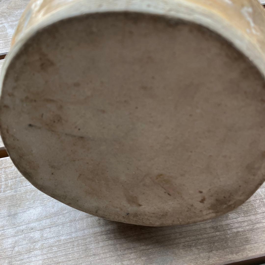 弥平次作　タヌキ 陶器 蚊遣　蚊取り線香器　アンティーク