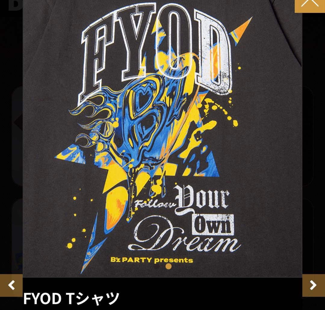 B'z FYOD Tシャツ Lサイズ FYOP+ TAK 稲葉