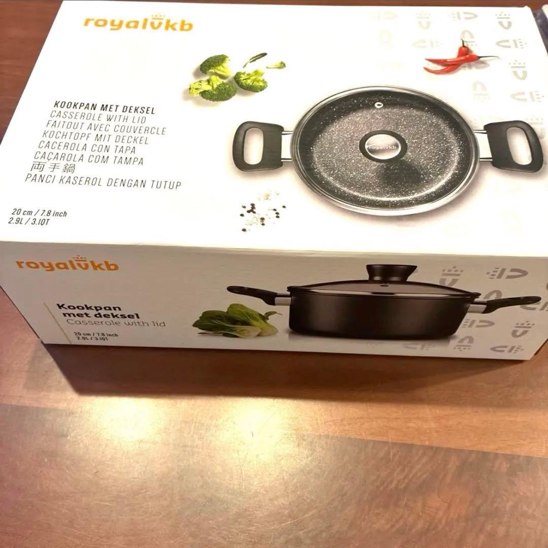 新品　未使用　vkb 鍋　フライパンセット 包丁2本付き