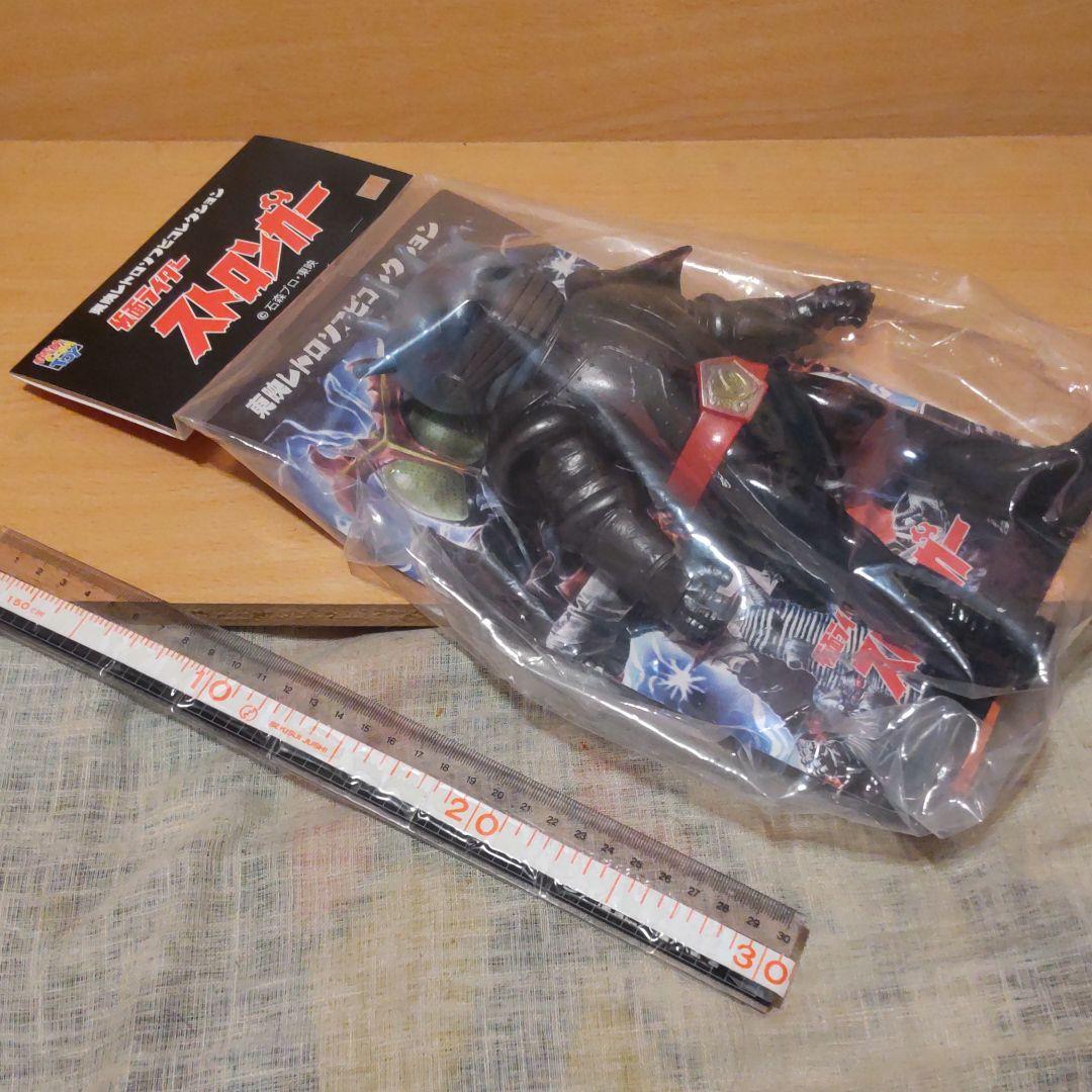 隊長ブランク　東映レトロソフビ　仮面ライダー　ストロンガー　メディコムトイ新品
