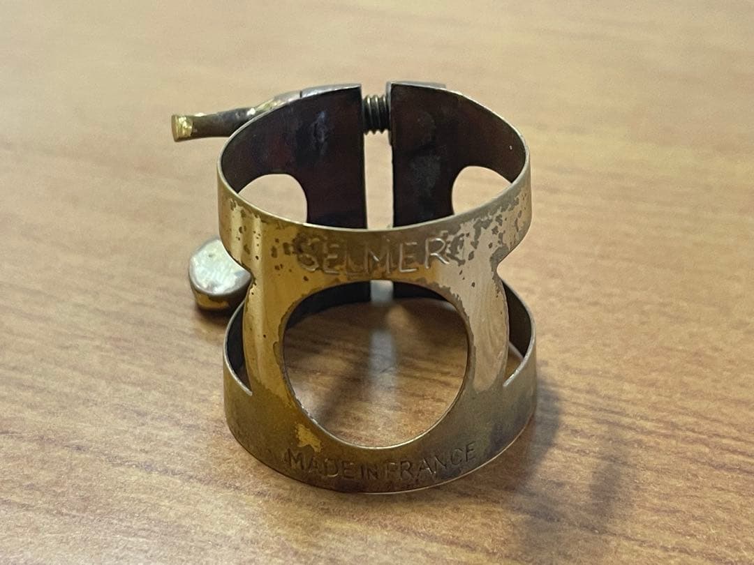 セルマー　SELMER リガチャー スモール　イン　ビンテージ　キャップ　アルト