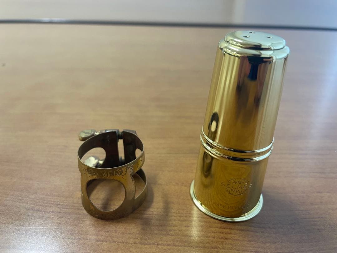 セルマー　SELMER リガチャー スモール　イン　ビンテージ　キャップ　アルト