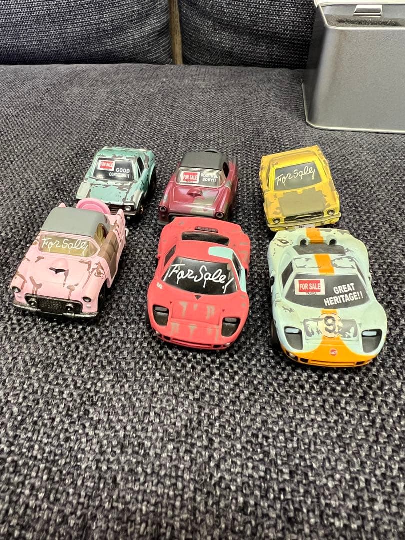 2008年 廃盤 チョロQ OLD GARAGE 缶ケース付 6台　ミニカー