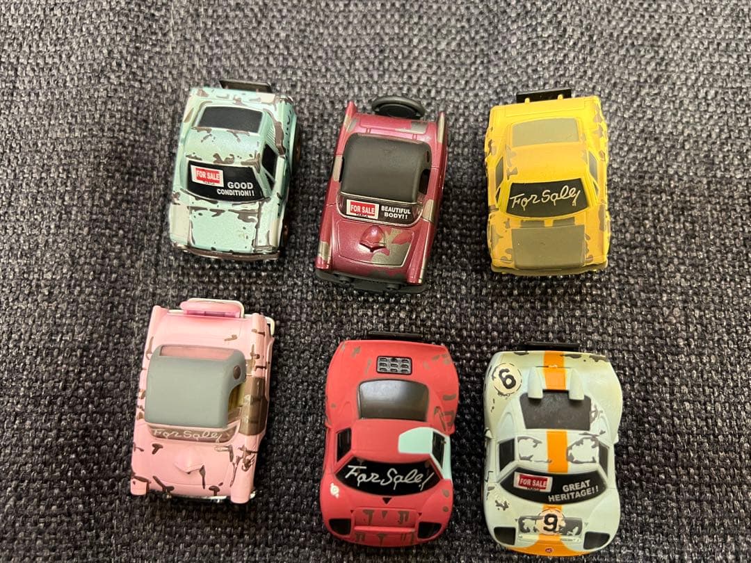 2008年 廃盤 チョロQ OLD GARAGE 缶ケース付 6台　ミニカー