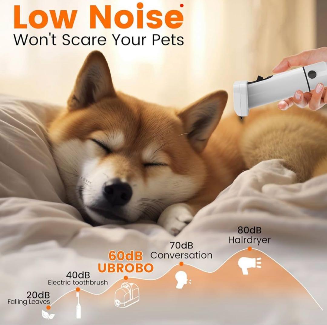 ペット用 バリカンセット ダスト クリーナー 掃除機 超強力吸引