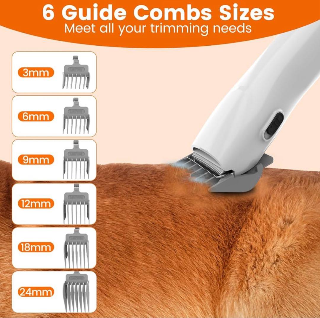 ペット用 バリカンセット ダスト クリーナー 掃除機 超強力吸引