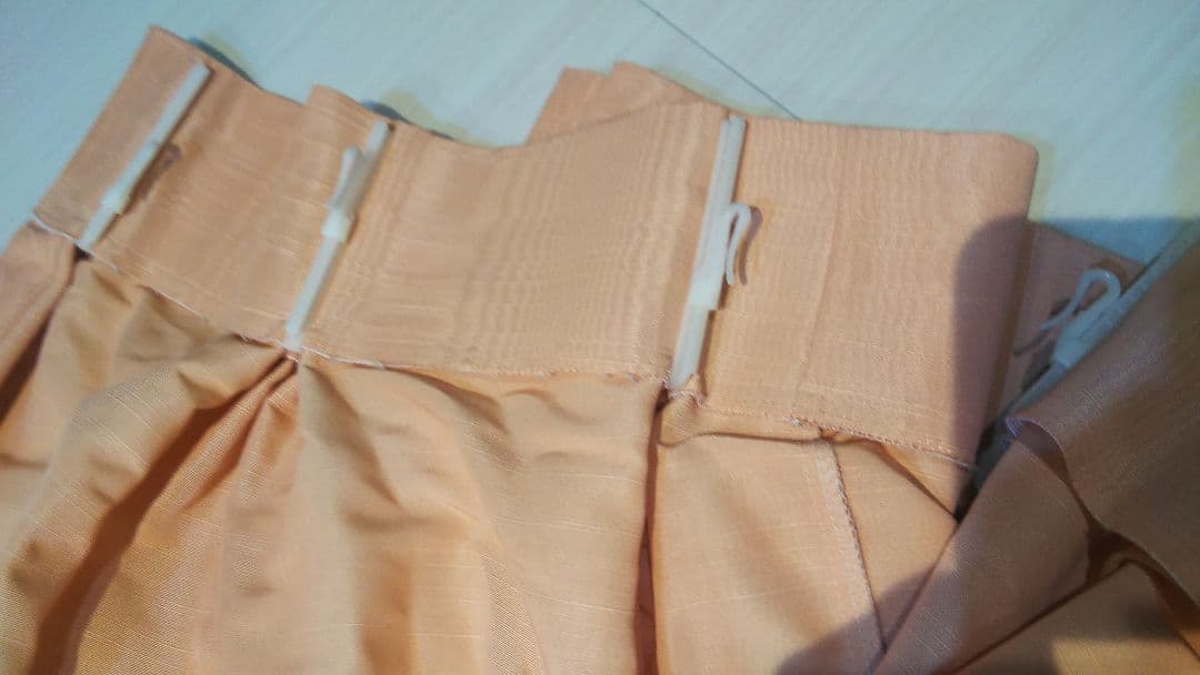 モアレ柄　姫　カーテン