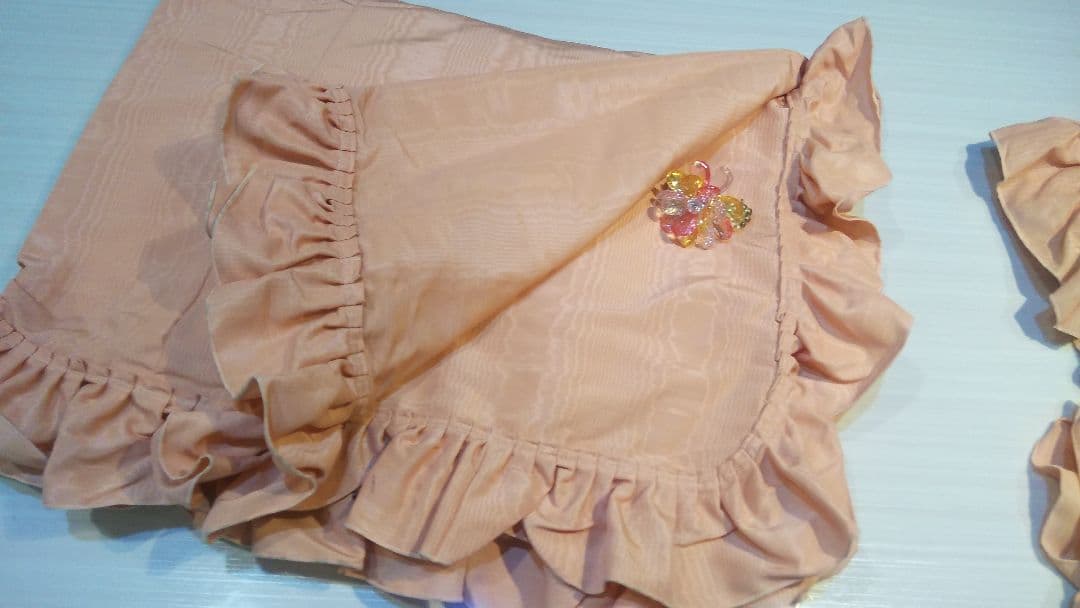 モアレ柄　姫　カーテン