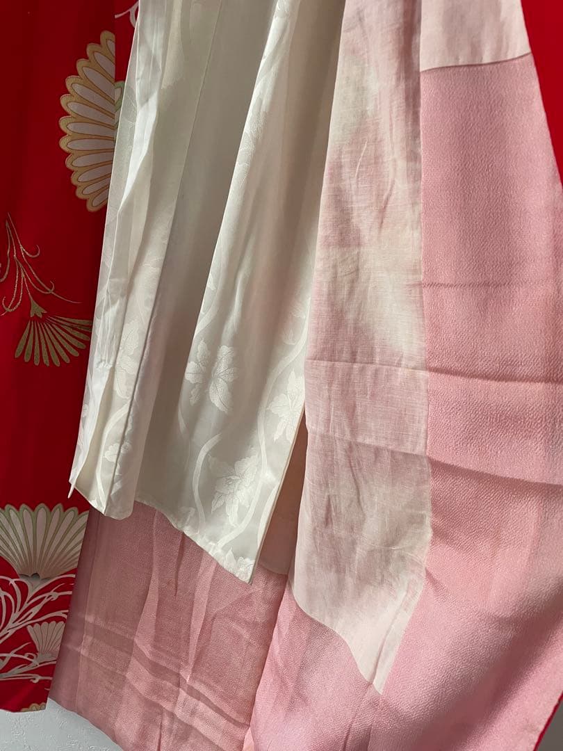 七五三　7歳　8歳　アンティークお着物セット