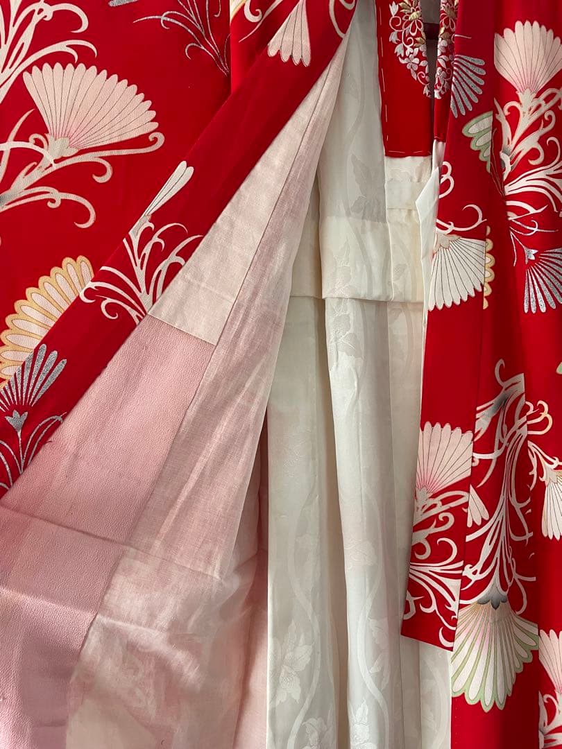 七五三　7歳　8歳　アンティークお着物セット