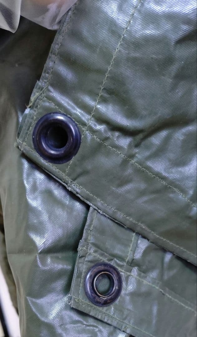 米軍放出品 レインポンチョ ベトナム戦争 未使用品