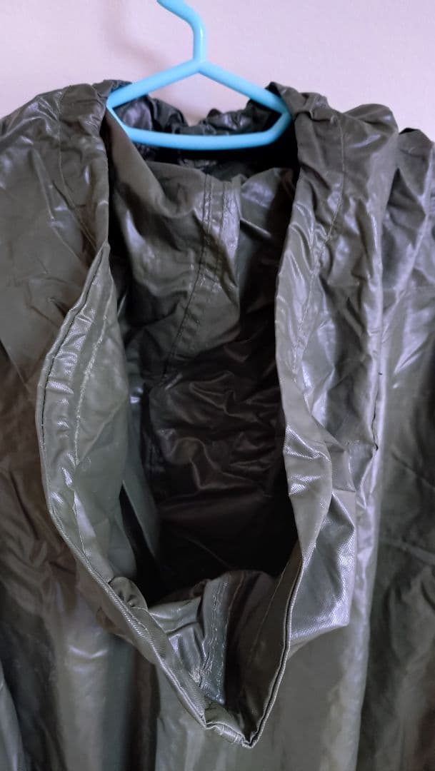 米軍放出品 レインポンチョ ベトナム戦争 未使用品