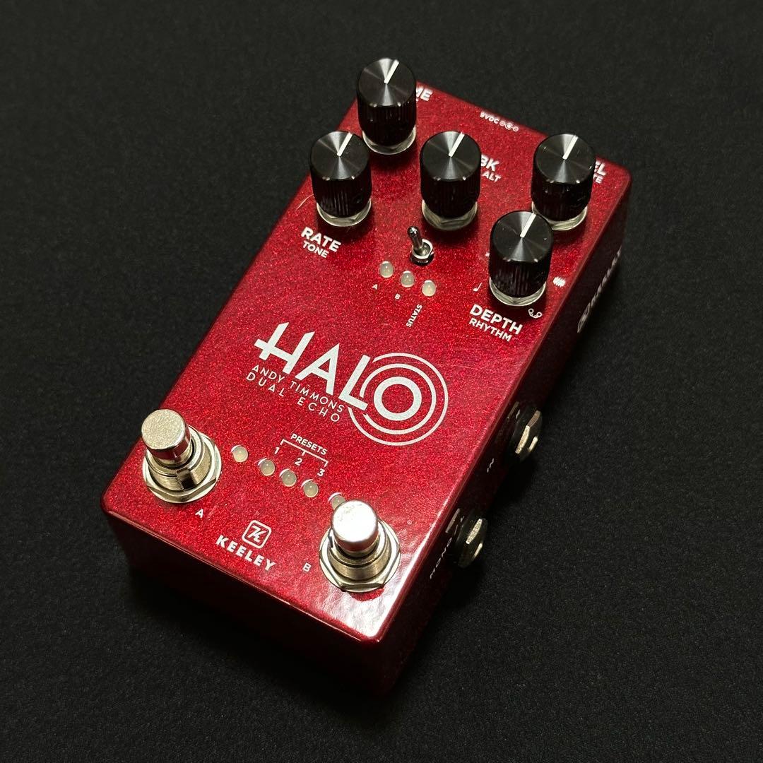 ギター Keeley Halo Andy Timmons Andy Apple Red