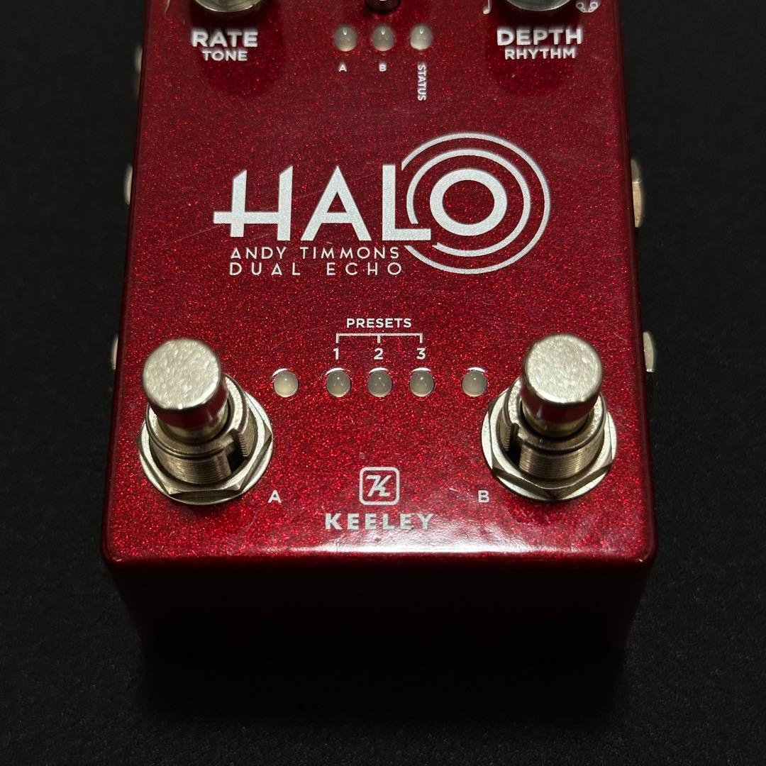 ギター Keeley Halo Andy Timmons Andy Apple Red