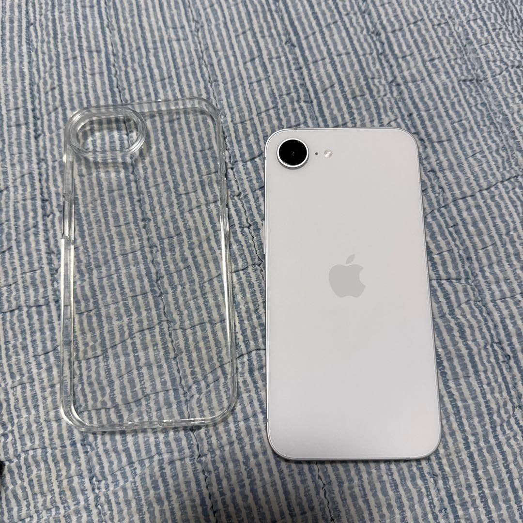 [バッテリー100%]IPhone 16e 128GB ホワイトSIMフリ-