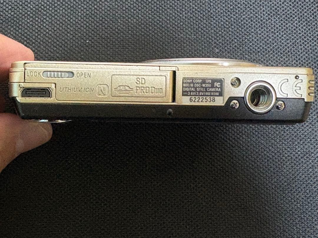 SONY コンデジCyber−ShotサイバーショットDSC-W350