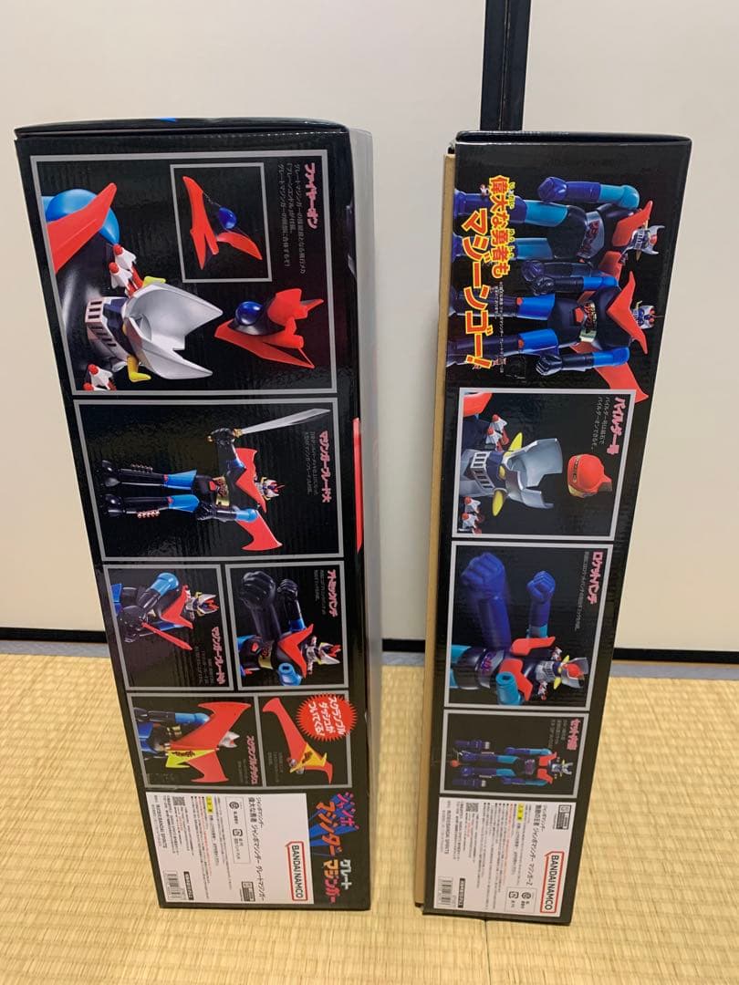 美品　ジャンボマシンダー バンダイ　マジンガーZ＋グレートマジンガー2体セット